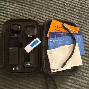 DJI Osmo Pocket 1  Camera with Accessories - Black